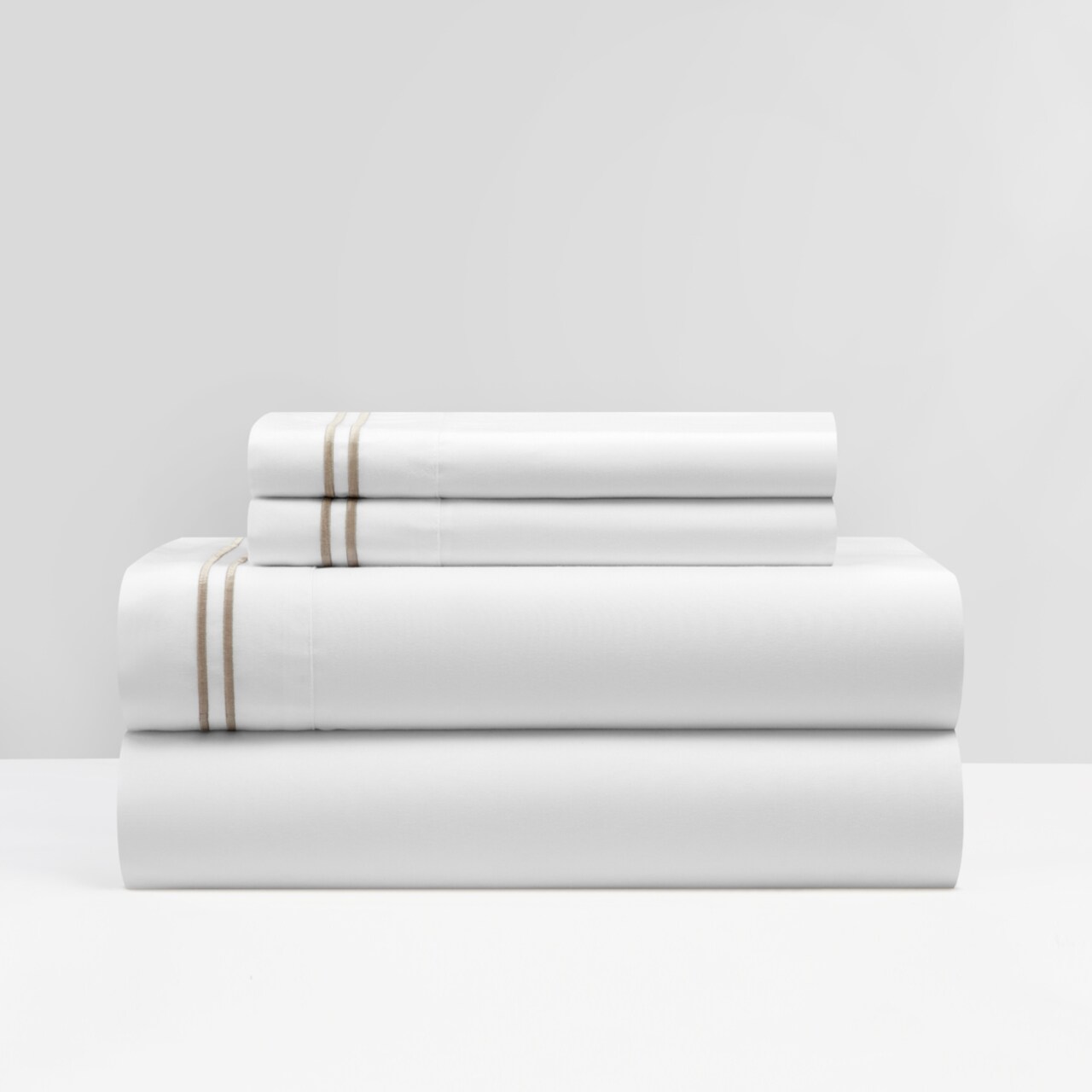 Chic Home NYandC Home McKenna 4 or 3 Piece Sheet Set Super Soft Sheets With Dual Stripe